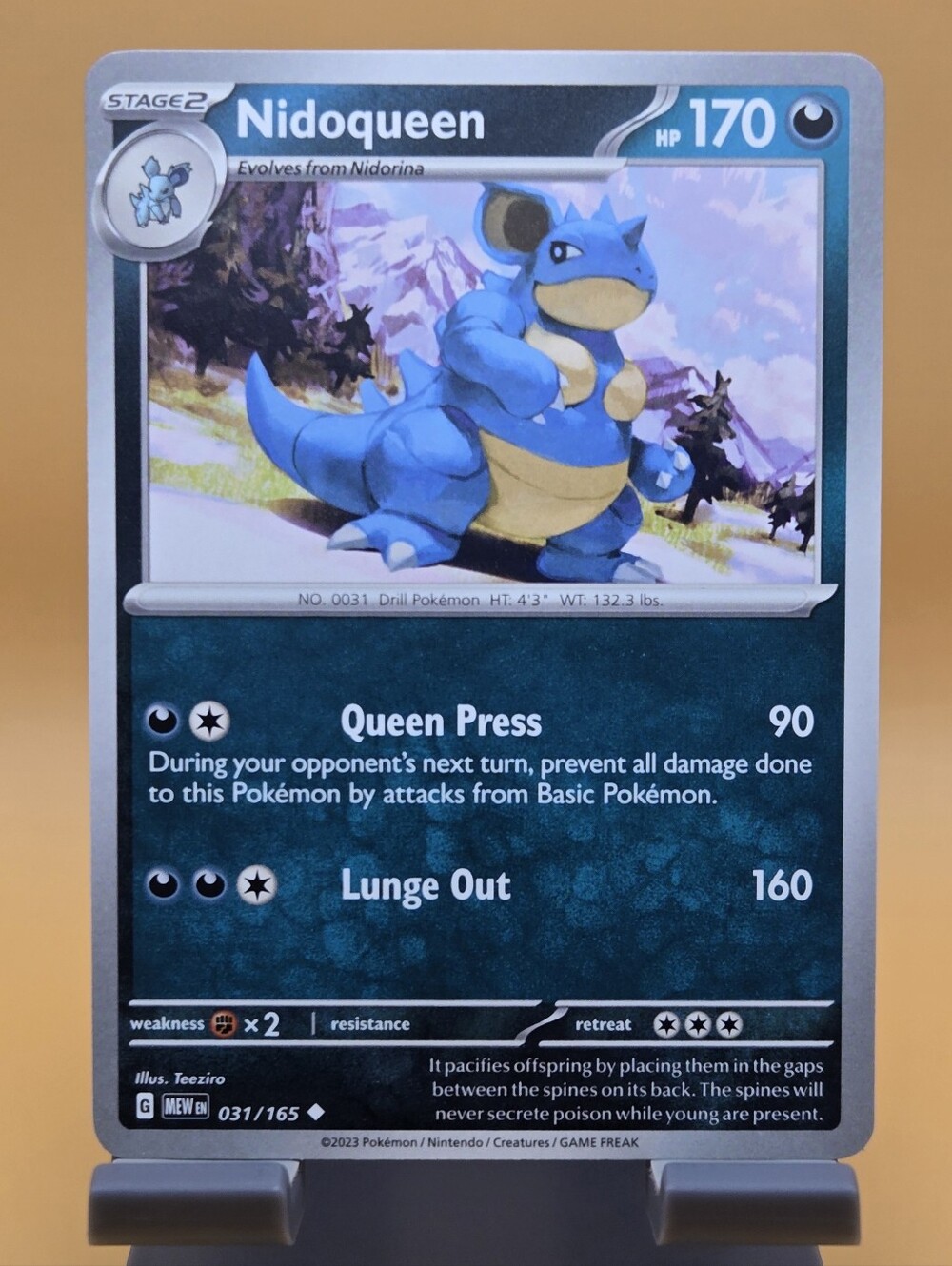 Nidoqueen - SV: Scarlet & Violet 151 031/165
